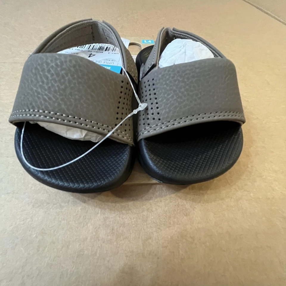 Zapatos Reef Niños Talla 4 Negro Tostado Pequeño Slide Slides Sandalias Niño CJ5749 Foto 2 de 4