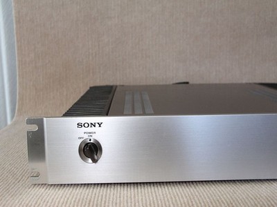 SONY TA-N86 Stereo Power Amplifier Silver Pulse Class A/B Mono