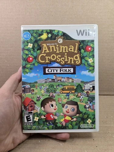 New ListingAnimal Crossing: City Folk (Nintendo Wii, 2008) Complete w/Manual Used Tested
