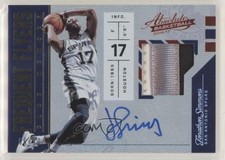 2016 Absolute Frequent Flyer Material Prime 6/10 Jonathon Simmons #17 Auto 2d0