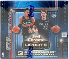 2025/26 Topps Chrome Update Basketball Jumbo Box Factor Sealed - 12 Packs