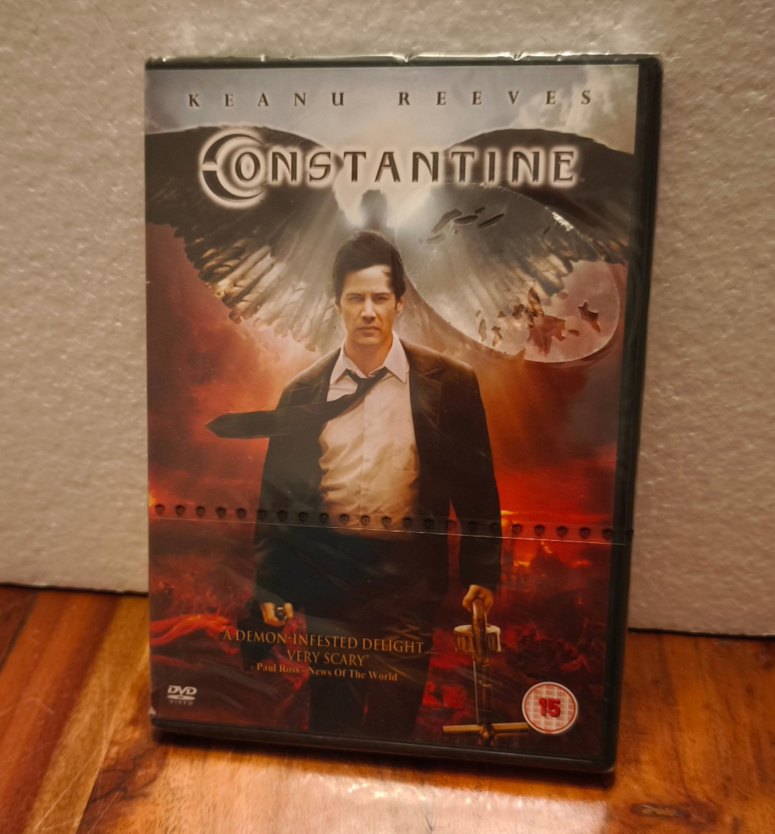 CONSTANTINE KEANU REEVES UK DVD NEW AND SEALED