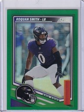 2025 Panini Score Roquan Smith 5/6 End Zone #10 - Ravens