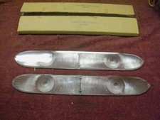 1956 Lincoln Front Parking Light Lenses Nos Fdu-13208-a Original Oem