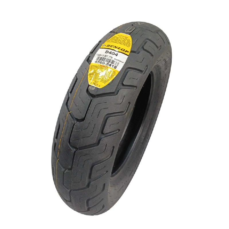 Dunlop 45605418 D404 Rear Motorcycle Tire 170/80-15 (77H) Black