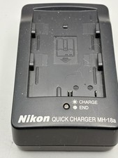 OEM Genuine Nikon MH-18a Quick Battery Charger for Nikon EN-EL3 EN-EL3A EN-EL3E