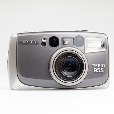 ⭐MINT⭐ FILM TESTED Pentax Espio 95S AF Zoom Camera 35mm Olympus