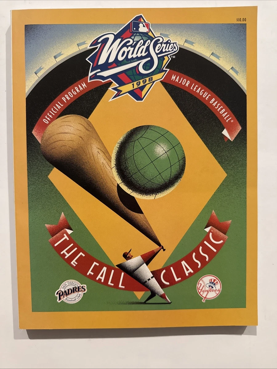 Very Good Grade Vintage MLB Programs 1998 for sale | eBay