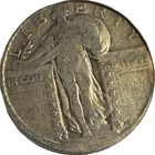 1927 Standing Liberty 25¢ ✔ 90% Silver ✔ Fine (F) Condition