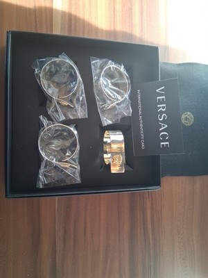 Rosenthal Versace Medusa Silver-Gold Set