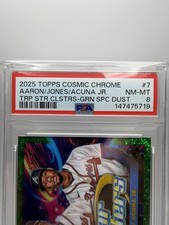 Chipper Jones Baseball Grade 8 Sports Trading Cards & Accessories