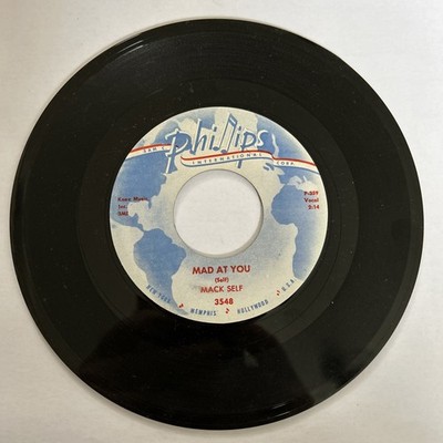 Mack Self - Mad At You / Willie Brown 7'' Vinyl Record - 1959 Rockabilly
