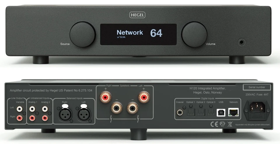 Hegel 120 Vollverstärker original verpackt in schwarz - Bild 2 von 2