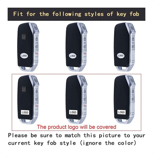Smart Key Fob Case Compatible with KIA CEED CERATO Forte NIRO SELTOS Sorento ... - Picture 4 of 6