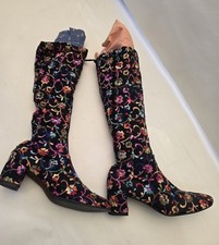 Golo Embroidered Boots 60s/70s Vintage Size 9