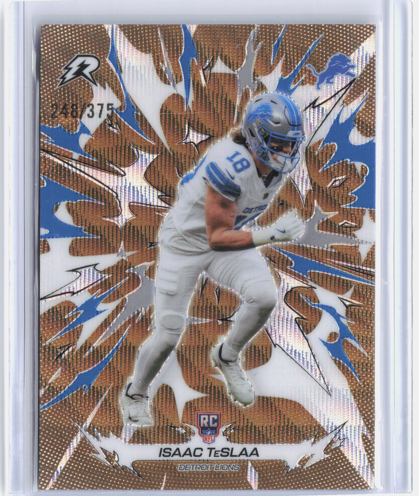 2025 Topps Resurgence #132 Isaac TeSlaa Bronze Surge Refractor #/375