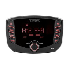 DS18 MRX2 Marine And Powersports Headunit 3" Lcd Screen 2 Zones 4 Volts Output