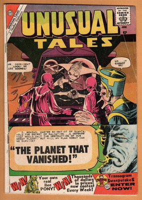Unusual Tales #22: Steve Ditko Art, Very Good Condition
