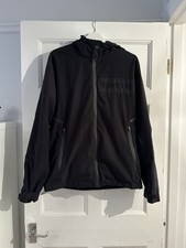 Zavetti Canada Giotto Men's Windbreaker Jacket Full Zip Hooded Coat, Size Medium