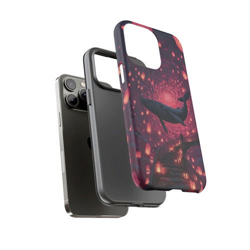 Flying Whale Staircase Lanterns - Phone Cover Case for iPhone, Galaxy, Pixel - 第 84/259 張圖片