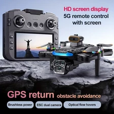 GPS 8K Camera Drone 5G WiFi Brushless Foldable Quadcopter with Dual Batteries