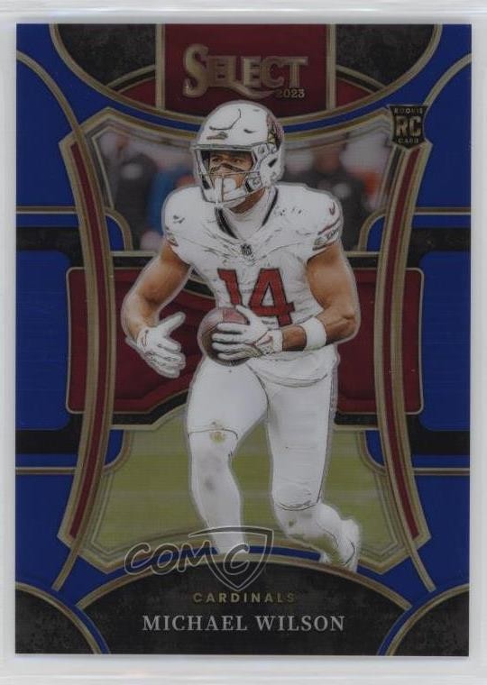 2023 Panini Select Suite Level Blue Prizm 20/99 Michael Wilson #401 1o2