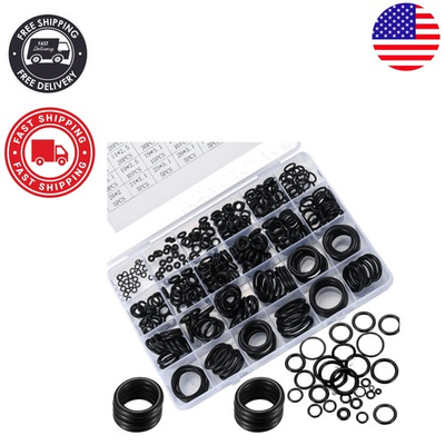 #ad #ad 360 Pcs EPDM O Rings Assortment 24 Sizes for Plumbing and Automotive $12.34