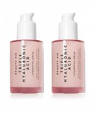 Beauty Pie Triple Hyaluronic Acid & Lipopeptide Serum 50mL / 1.69 Fl Oz (2 Pack)