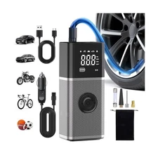 FLYKID T2220 150PSI Portable Tire Inflator - 5x Faster!