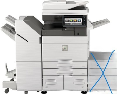 Sharp MX-6071 Kopierer, Drucker, Scanner, Fax, Broschüre