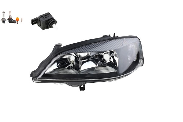 Scheinwerfer Osram Night Breaker Laser Schwarz Passend FüR Opel Astra G Links-image