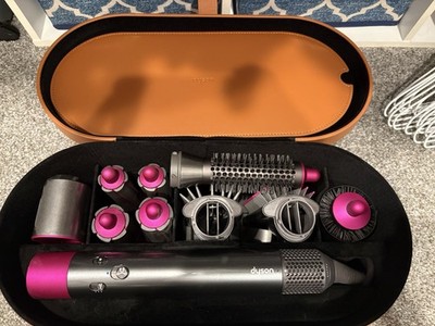 Dyson Airwrap Complete HS01 Pink/Fuchsia + ALL Attachments + Case + Stand