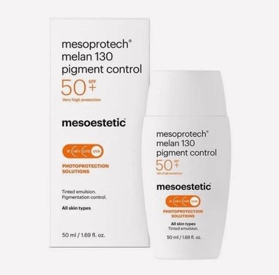 2 PACK Mesoestetic Mesoprotech Melan 130 Pigment Control SPF50+   50ml  2 PK