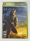 Halo 3 Xbox 360 Platinum Hits COMPLETE CIB W/Manual+Poster Tested Free Shipping