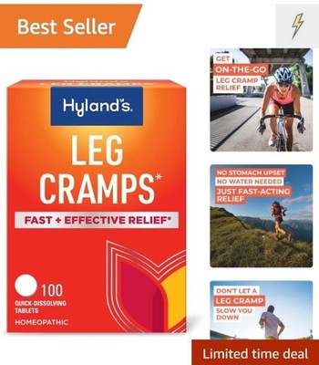    Hylands Naturals Leg Cramps 100 Quick Dissolving Tablets