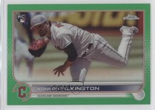 2022 Topps Chrome Update Green Refractor 72/75 Konnor Pilkington #USC171 2qw