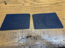 Mercedes W201 190e 190d Right Left Door Speaker Grille Cover Cap In Blue Mercedes W201 190e 190d Right Left Door Speaker Grille Cover Cap In Blue