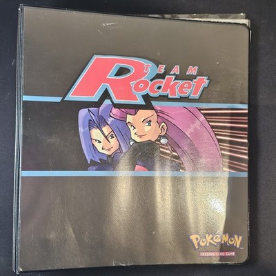   VINTAGE TEAM ROCKET BINDER FOLDER | WIZARDS OF THE COAST WOTC | EXCELLENT  
