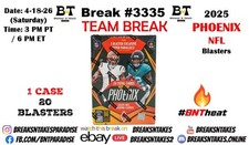 DETROIT LIONS 2025 Panini Phoenix Football Blaster CASE 20 BOX Break #3335