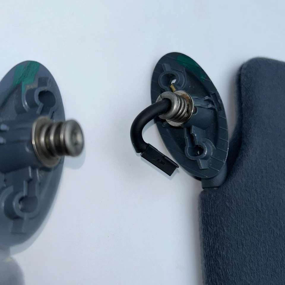 Juego de pares de parasoles Chevy Monte Carlo Lumina 1995-1999 conductor pasajero azul oscuro Foto 3 de 4