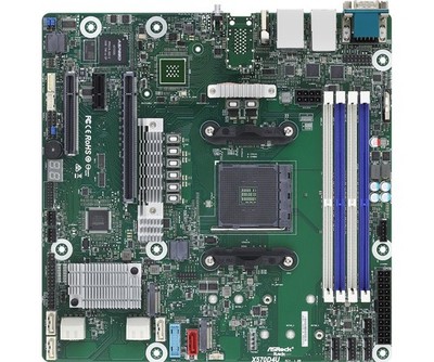 Asrock X570D4U AMD X570 PGA 1331 Micro ATX DDR4-SDRAM Motherboard
