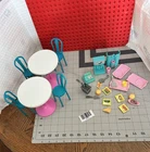 Barbie "So Much To Do!" Mall Food Court Playset Pieces Doll Size vtg 1995  30078