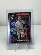 2024 Topps Update #US197 Blaze Alexander Rainbow Foil