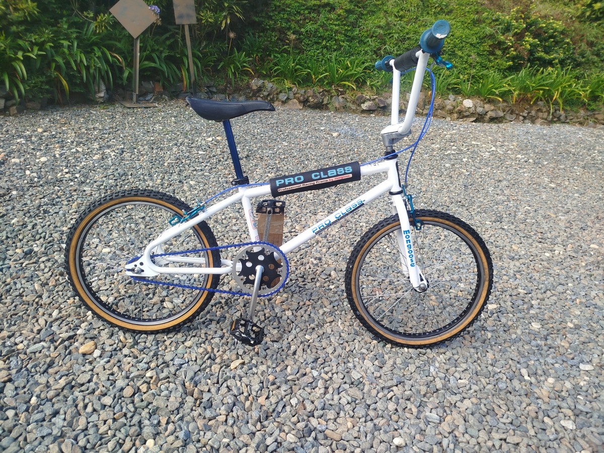Mongoose Pro Class White Goose 80`s Vintage BMX Mongoose Old