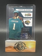 2012 Panini National VIP Player of the Day #3 Justin Blackmon Rookie Auto (1/1)