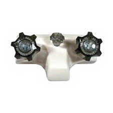 LaSalle Bristol 20351P21 Utopia Parchment Finish 4" Plastic Tub and Shower Di...