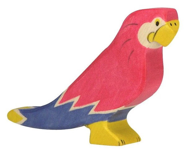 Papagei | Ca. 11 X 1,9 X 7 Cm, Holz, Per StüCk | Deutsch | 2025-image