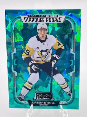 2025-26 OPC Platinum Turquoise Fragments /249 #282 Harrison Brunicke Rookie RC
