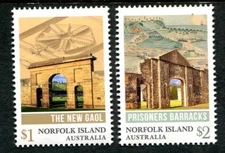 2017 Norfolk Island Convict Heritage - MUH Complete Set