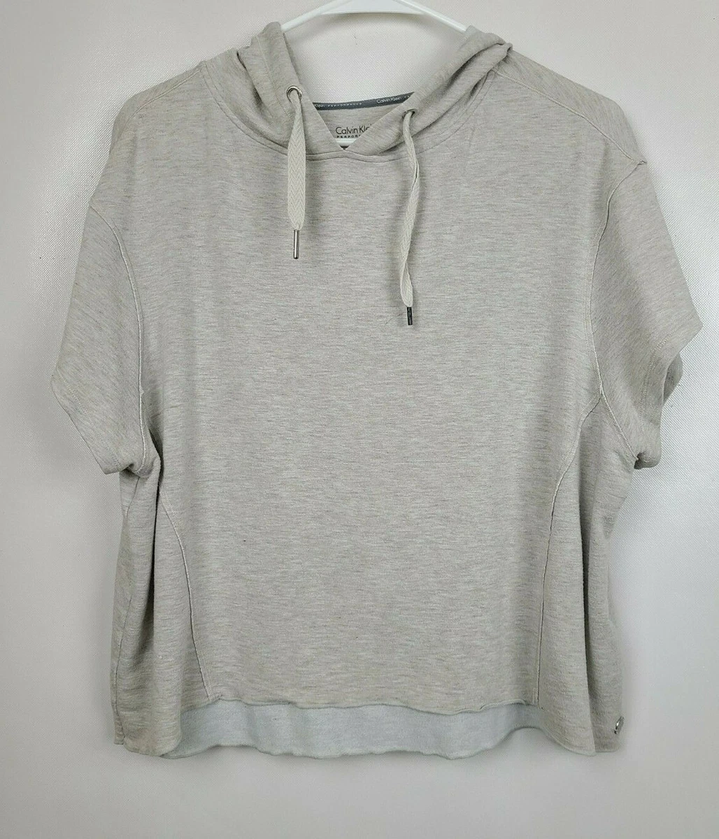 Calvin klein short sleeve hoodie new arrivals